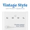 Commercial Cool 4.5 Cu. Ft. Refrigerator With True Freezer, Retro Fridge With 2 Slide-Out Glass Shelves, White CCRRD45HW - alternate 3